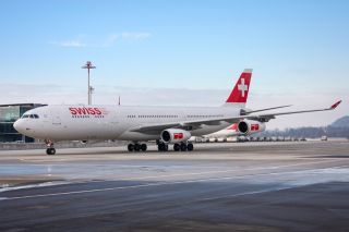 Swiss Airbus A340-300
