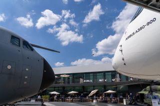 Airbus A400M und A350-900