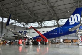 A320neo bei Zerlegung
