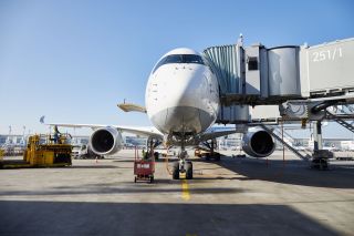 Lufthansa Airbus A350-900 in München