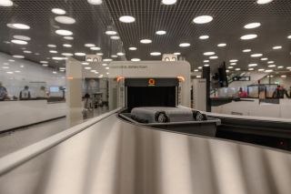 CT-Scanner am Flughafen Zürich