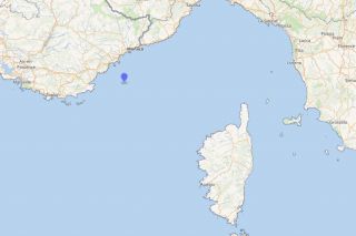 Flug AF1611 - vermutete Absturzstelle