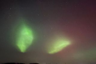 Polarlichter über Oberfranken