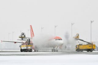 Easyjet am Flughafen München