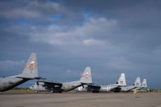 C-130 Hercules in Ramstein