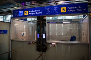 EU EES am Flughafen Nürnberg