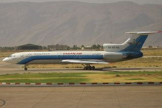 Tupolev Tu-154M der Taban Air
