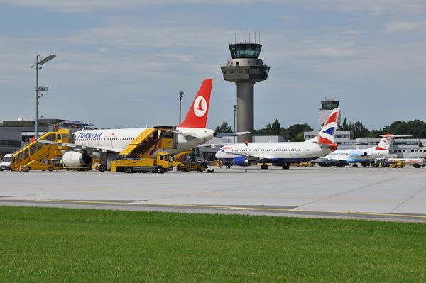 Vorfeld Flughafen Salzburg