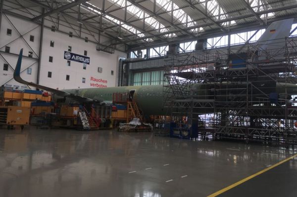 Airbus A320-Produktion in Finkenwerder