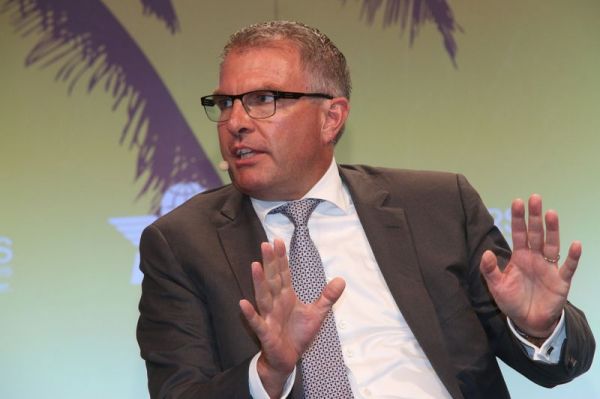 Carsten Spohr beim IATA CEO Insight Panel 2015