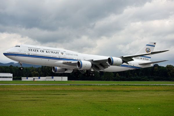 State of Kuwait Boeing 747-8 VIP