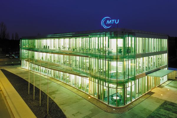 Bürogebäude der MTU Maintenance Berlin-Brandenburg