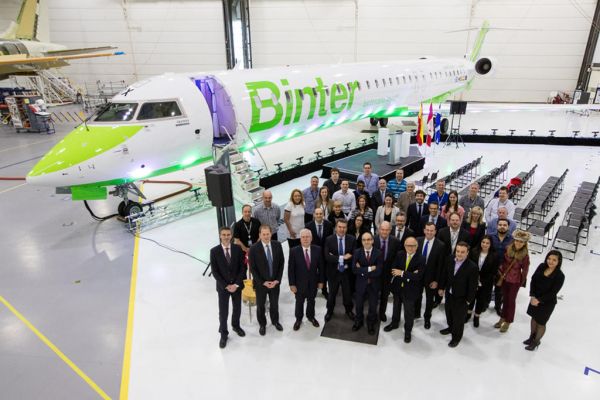 Binter Canarias Bombardier CRJ1000