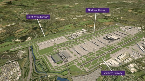 Ausbau der Flughafens London-Heathrow