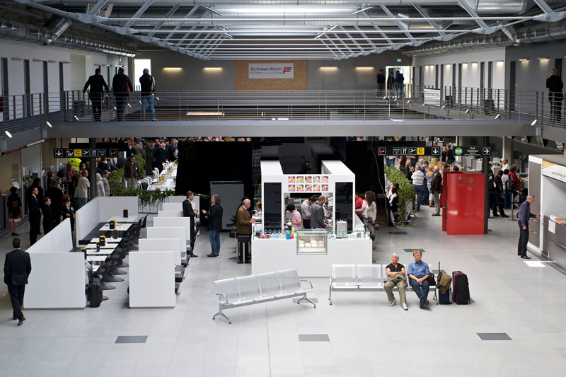 Flughafen Friedrichshafen neues Terminal