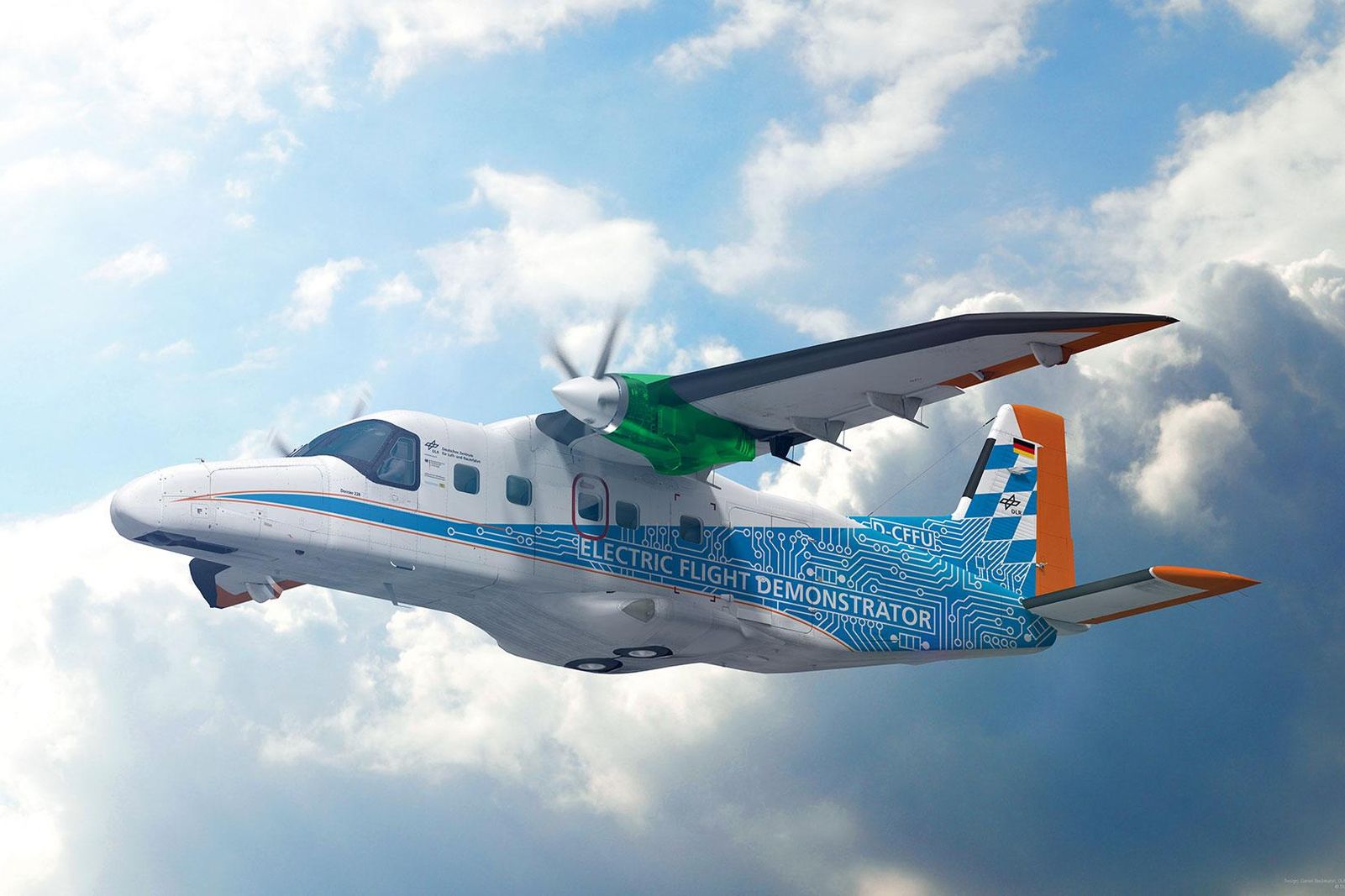 Airbus entwickelt Flugzeug mit wasserstoffbetriebenem  Brennstoffzellen-Triebwerk 