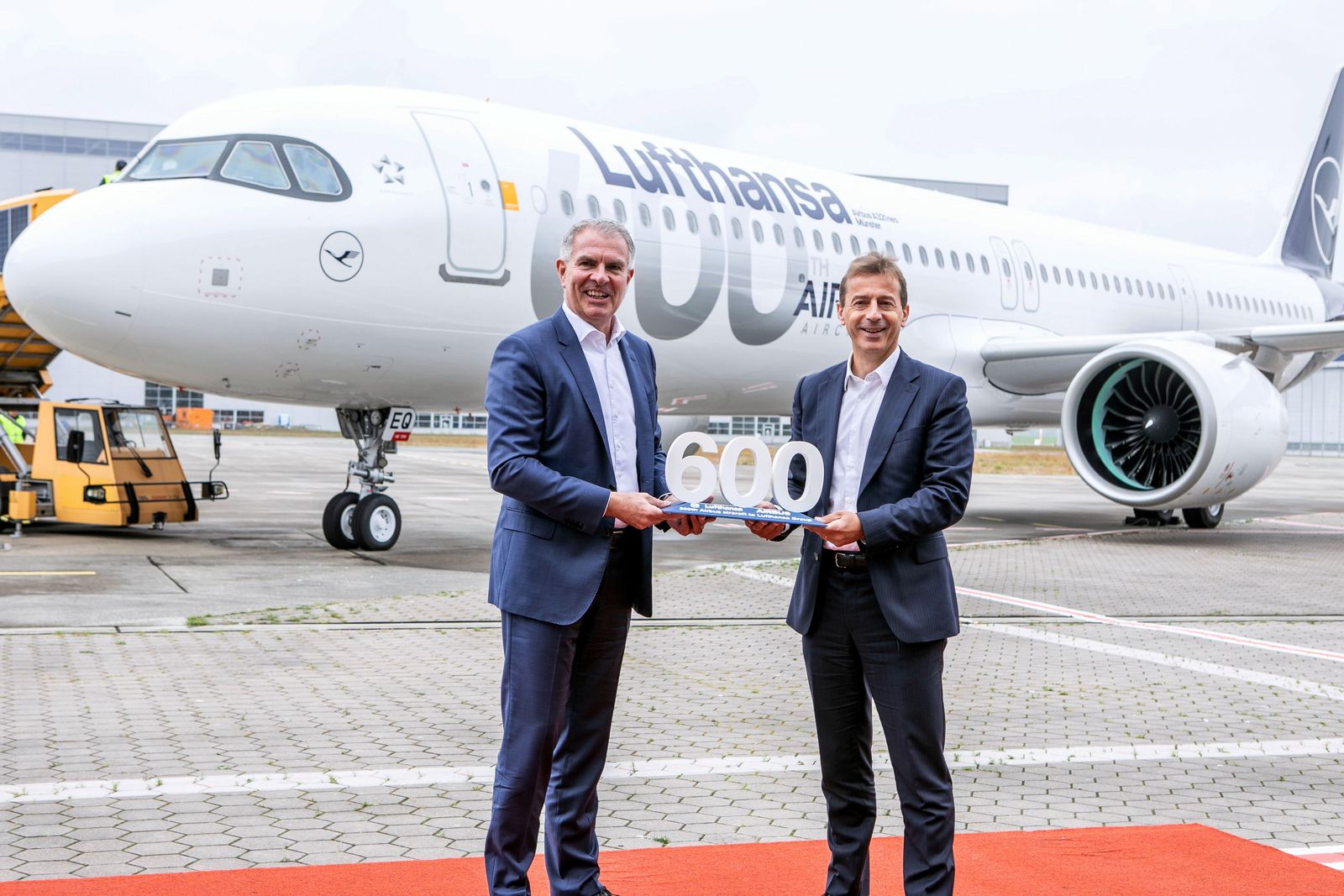 Lufthansa hat ihren 600. Airbus