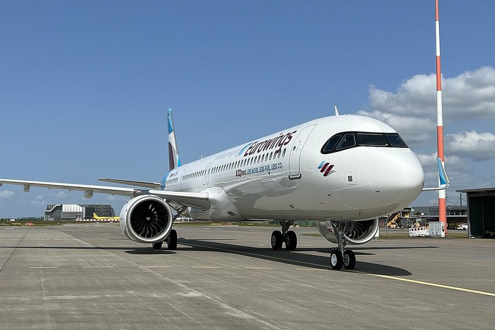 Eurowings kommt gut mit A321neo zurecht