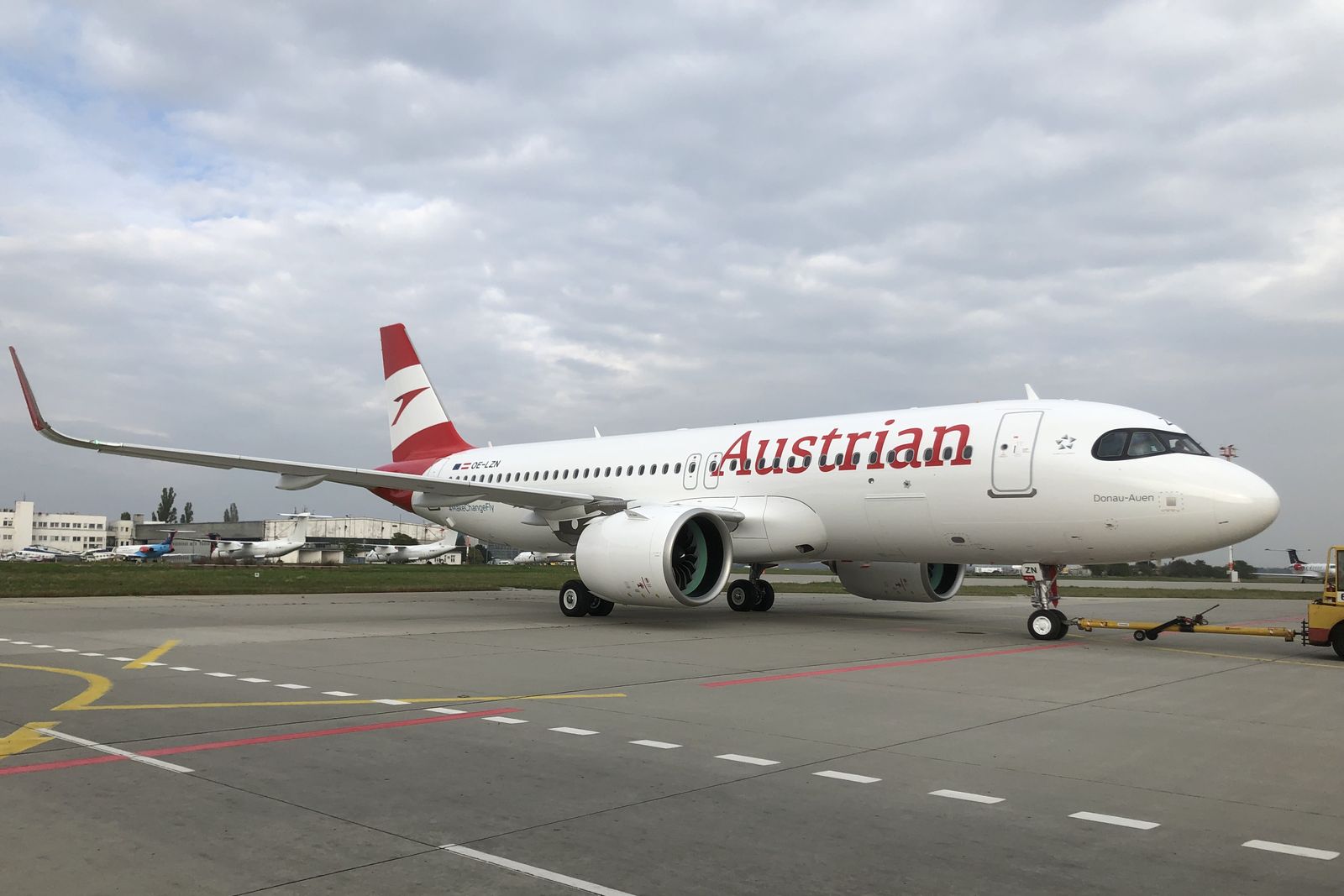 Austrian Airlines hat alle A320neo beisammen