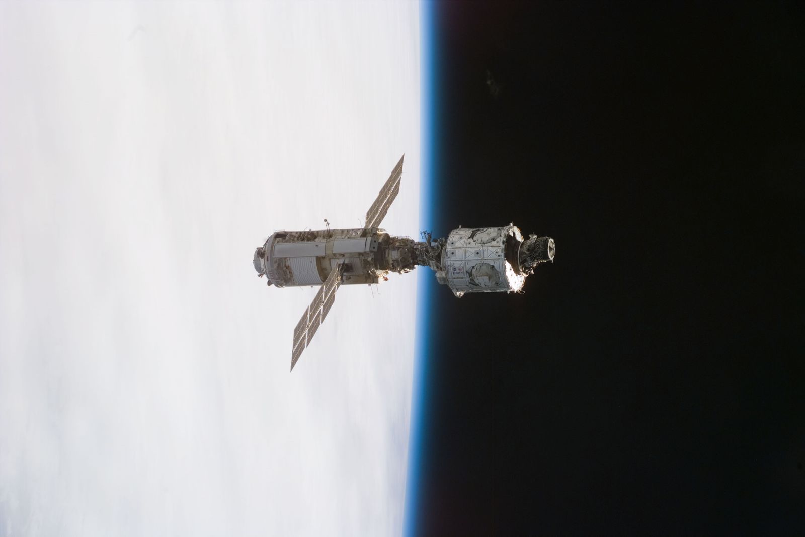 So sah die ISS vor 25 Jahren aus