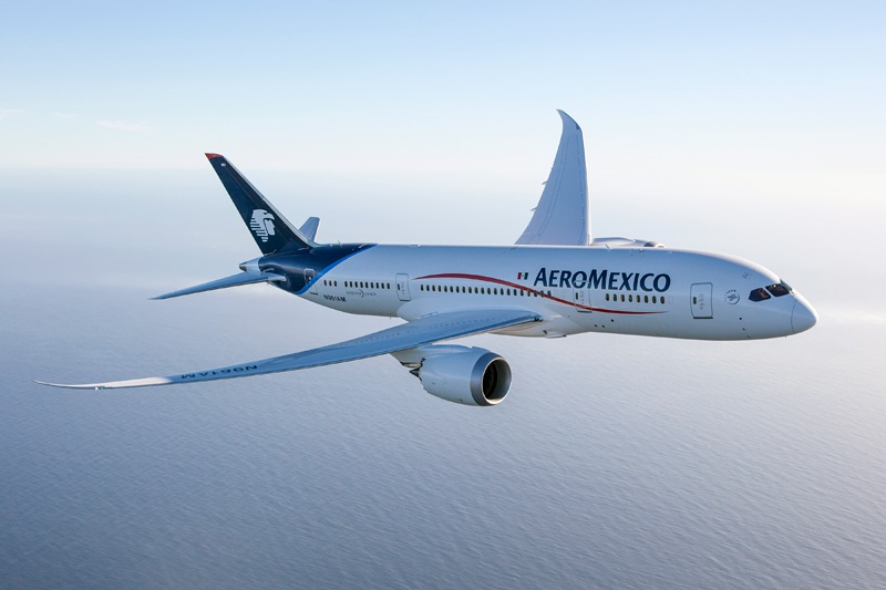Aeroméxico nimmt internationale Flüge wieder auf