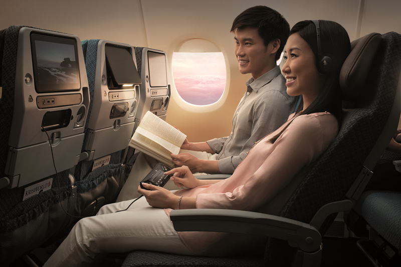Singapore Airlines plant Premium Economy Class